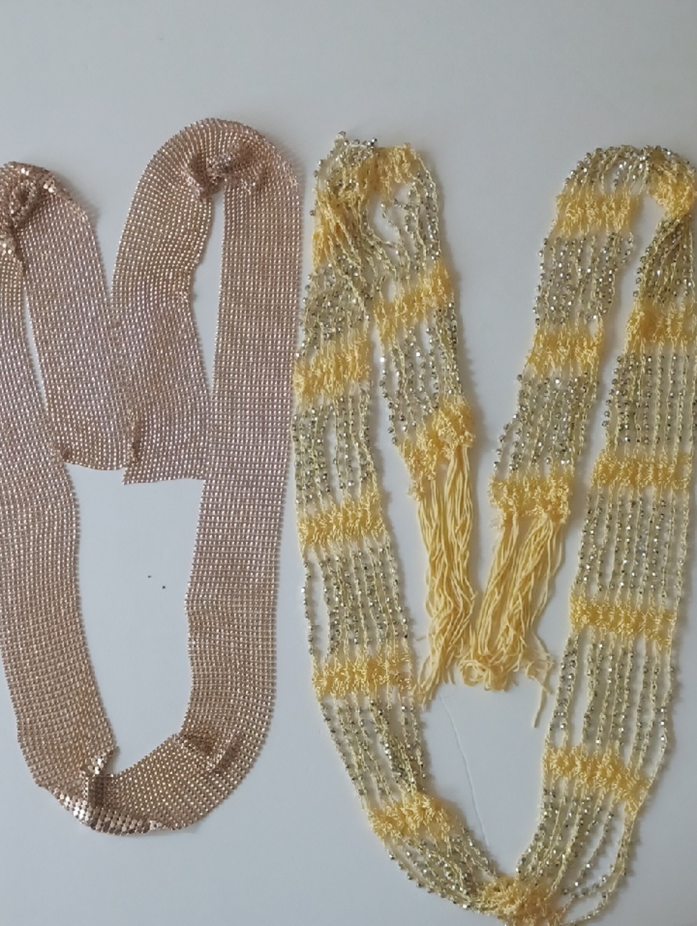 2 PCS. FASHION LIGHTWEIGHT SCARVES NECKLACES NEW